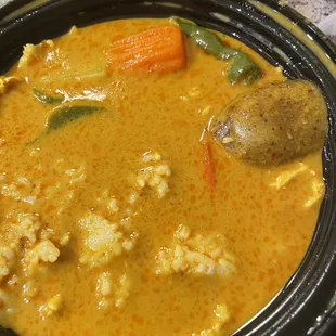 Yellow Curry with Chicken