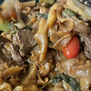 Drunken Noodle with Beef