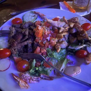 De uña picadera de 40 dólares con ensalada