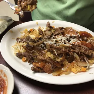 Fajitas Loca...sooo good.