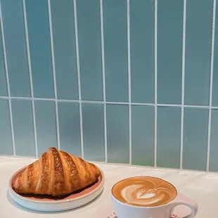 amazing perfect croissants and coffee!!