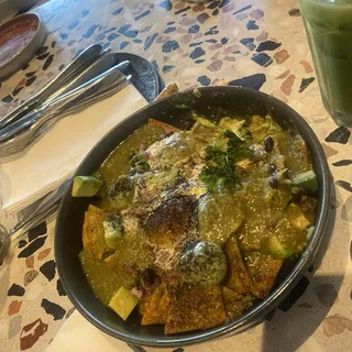 Chilaquiles (gf, veg)