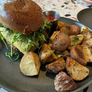 French Omelette Sandwich (veg)