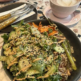 Grains & Greens Bowl (gf, v)