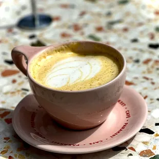 Turmeric latte