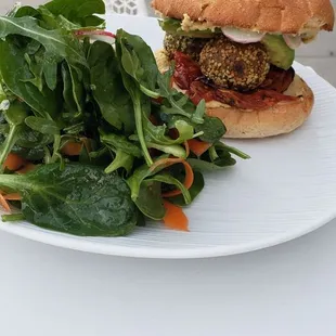 Millet Falafel Burger