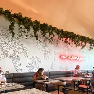 Beautiful decor wall