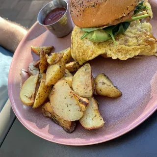 French Omelette Sandwich (veg)