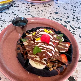 Side/Activated Charcoal Waffle GF