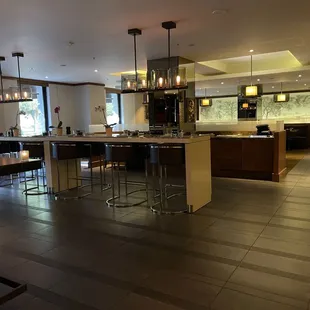 Interior of Parallel 37 at The Ritz-Carlton in San Francisco.