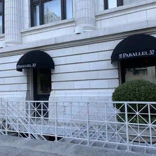 Exterior of Parallel 37 at The Ritz-Carlton in San Francisco.