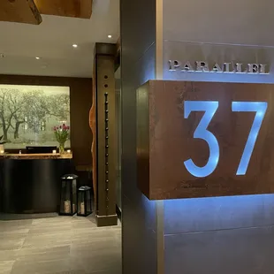 Entrance to Parallel 37 at The Ritz-Carlton in San Francisco.