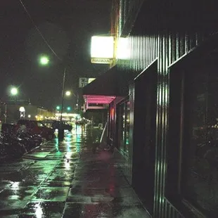Sorry for the bad pic, the rain was coming down HARD that night.