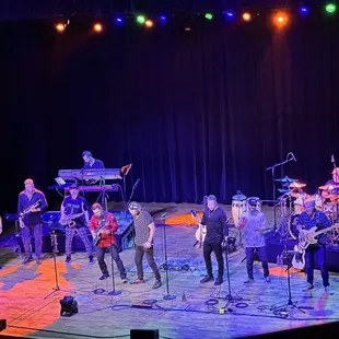 View from the first row mezzanine and the zoom camera.