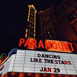 Lit up for a recent event!