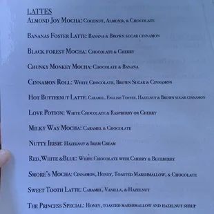 Secret Menu