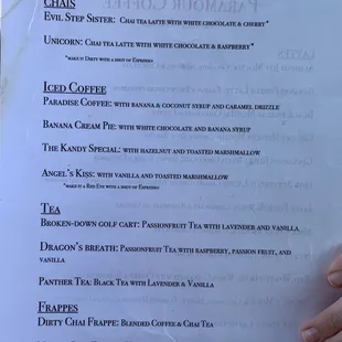 Secret Menu