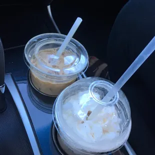 Cold brew and iced chai tea latte were so good