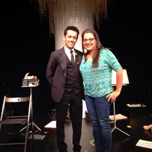 The show was amazing and he was very nice and funny