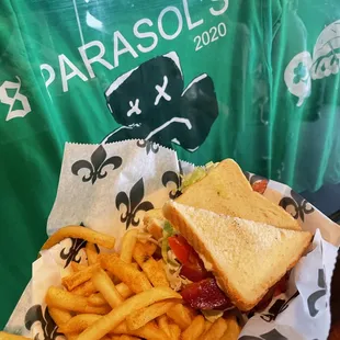 BLT with fries!