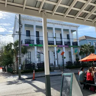 Outside area