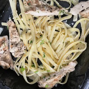 Chicken Alfredo 'extra' sauce