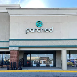 the front of the store