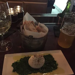 Omega get iron throne blonde ale  Indigenous selection prosecco Kale pesto burrata WOW