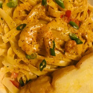 Cajun pasta! Love it!