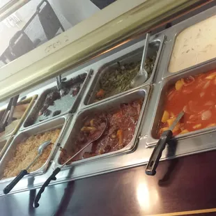 Large assortment of Mexican food, this ain&apos;t your on the border or taco bell