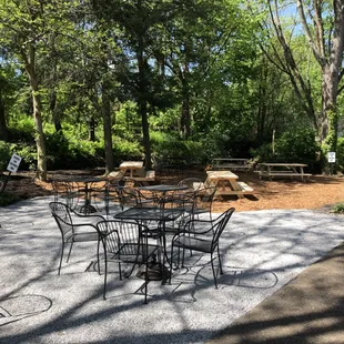 Enjoy the beautiful outdoors while eating lunch or dinner and BYOB!