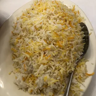 The rice is great