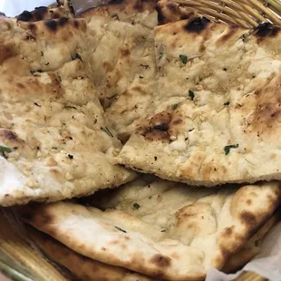 Garlic naan was great!