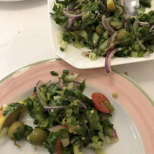 Italian / Indian fusion salad