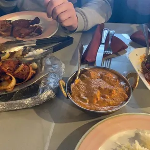 Chicken Tikka Masala Chile Chicken Tandoori Chicken
