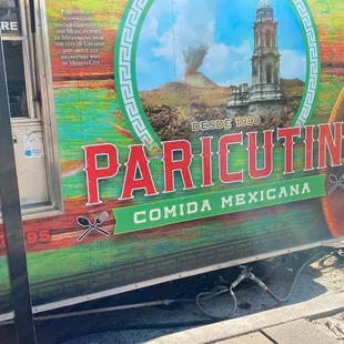 a sign for a mexican restaurant
