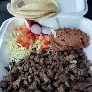 Wanted the chilaquiles, but that is a seasonal item. Got the carne asada instead.
