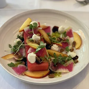 Incredible watermelon salad!!