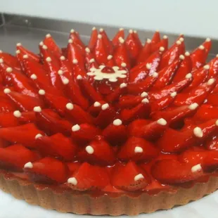 Strawberry tarte