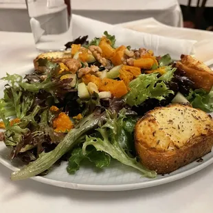 Warm Goat Cheese Salad