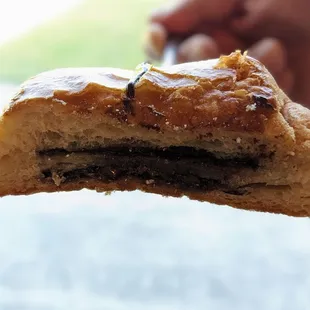 Chocolate Croissaint. Not flaky, kinda soft and bready.