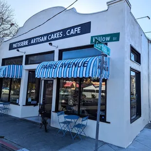 The location outside