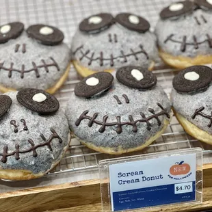 Scream Cream Donut
