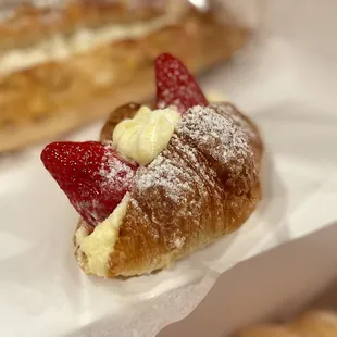 So good! Filled with lemon cream