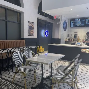 Indoor seating