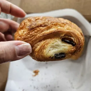 Pain au Chocolat $4.09.