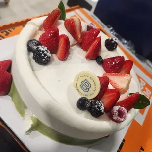 Green Tea Strawberry Cake 5/5