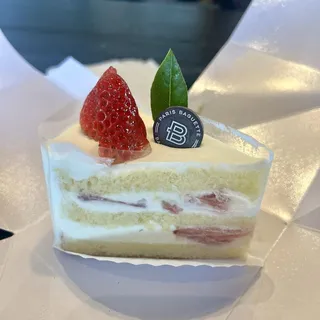 Ganache Cream Cake Slice