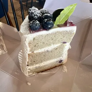 Chocoholic Chiffon Cake Slice