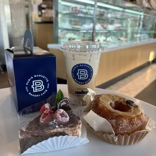 Coffee Croissant Donut